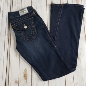 TRUE RELIGION Joey Twist Flare Jeans - EUC Size 30